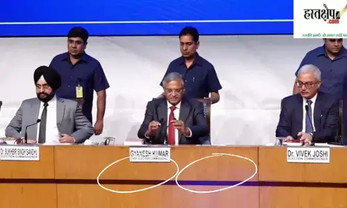 Chief Election Commissioner got angry due to Rahul Gandhis allegations