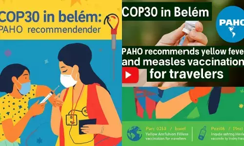 COP30 in Belém: PAHO urges yellow fever and measles vaccination for all travellers COP30 in Belém: PAHO urges yellow fever and measles vaccination for all travellers