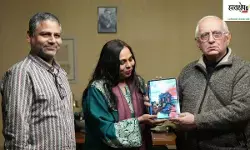 The international launch of Indian author Kavita Aroras book Sham Ki Tapri took place at the Rustaveli National Theatre.