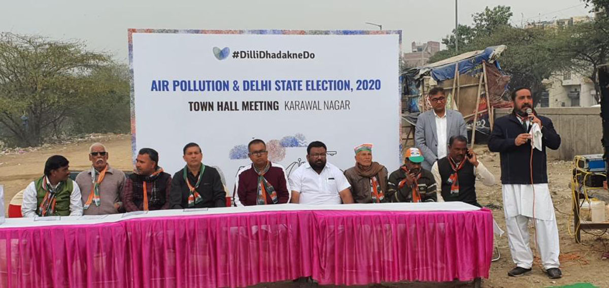 दिल्ली के हजारों नागरिकों ने आगामी चुनाव में राजनीतिक दलों से ‘क्लीन एयर’ के लिए ठोस समाधान की मांग रखी