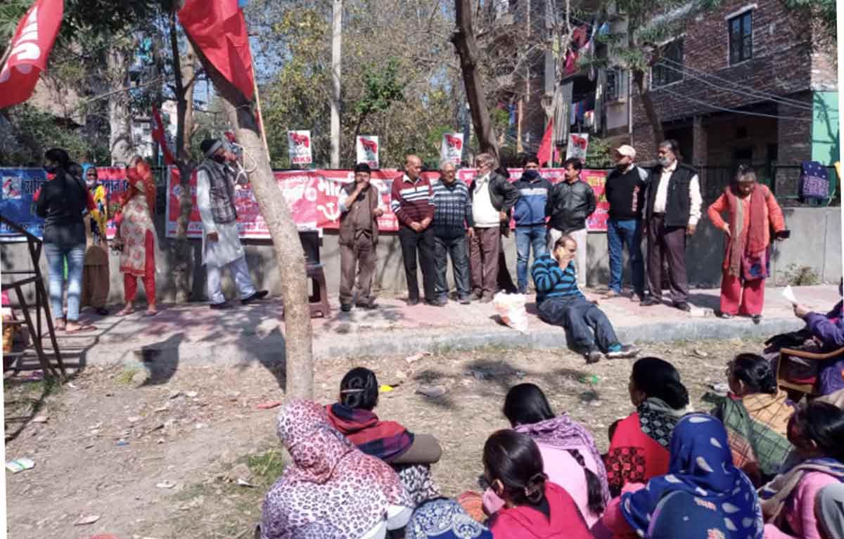 दिल्ली में भी हुईं किसानों के समर्थन में सभाएं