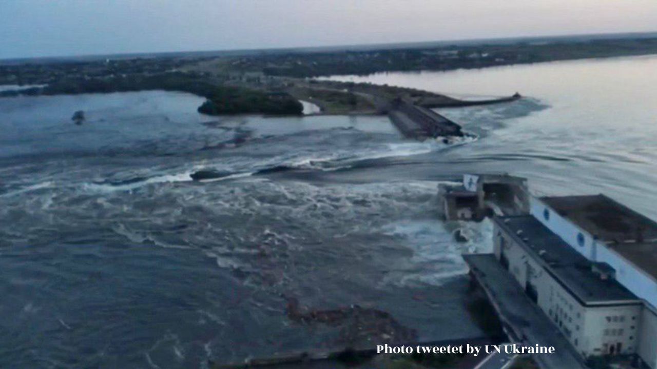 यूक्रेन का नोवा कख़ोवका बाँध का ध्वस्त होना, एक विशाल मानवीय, आर्थिक, पर्यावरणीय तबाही