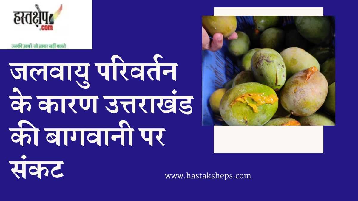 जलवायु परिवर्तन के कारण उत्तराखंड की बागवानी पर संकट: फल उत्पादन में 44% की गिरावट