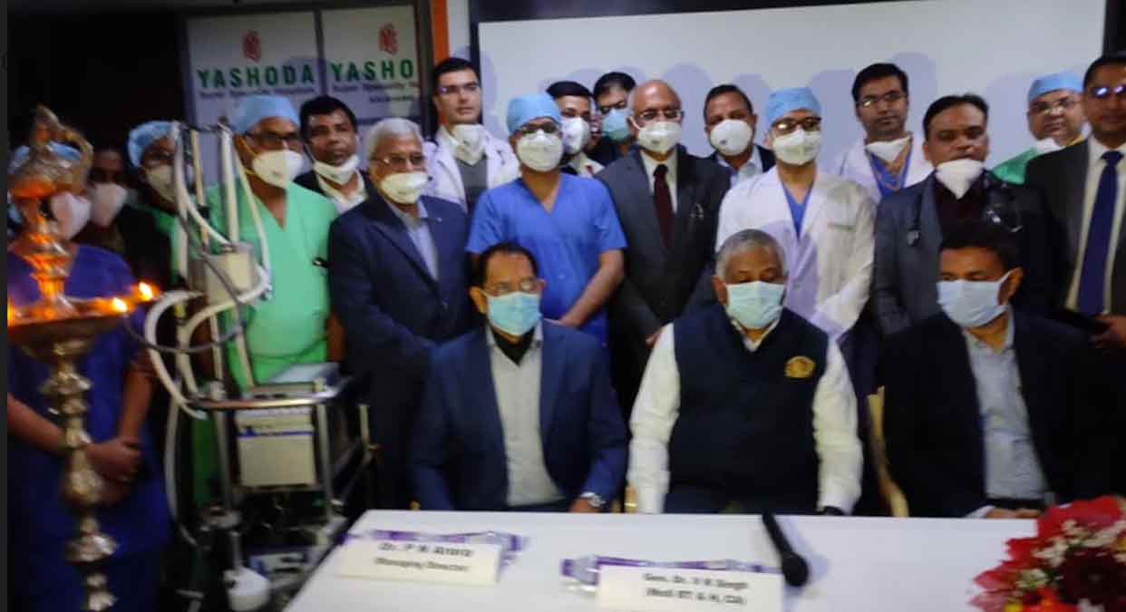 कोरोना संक्रमित मरीजों के लिए एकमो मशीन जीवनदायिनी :  जनरल (सेवानिवृत्त) डॉ वी के सिंह