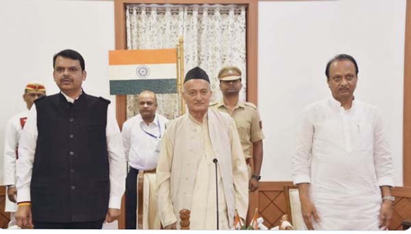 महाराष्ट्र:  बाल-बाल बचा जनतंत्र, सत्ता के अपहरण की भाजपा की कोशिश विफल हो गयी