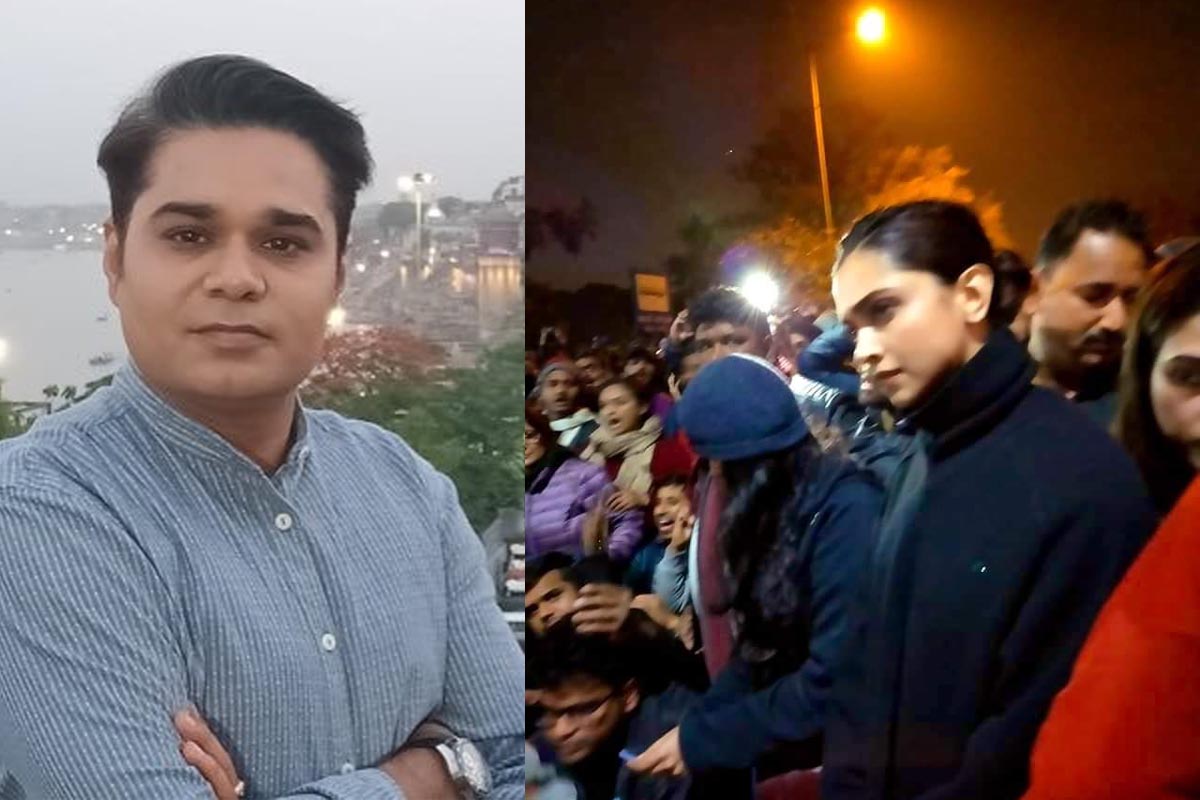 जेएनयू पर दीपिका पादुकोण के खिलाफ चलाया गया पोल हार रहे हैं अमीश देवगन