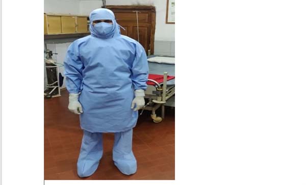 व्यावसायिक उत्पादन के लिए हस्तांतरित की गई नौसेना के पीपीई सूट की तकनीक