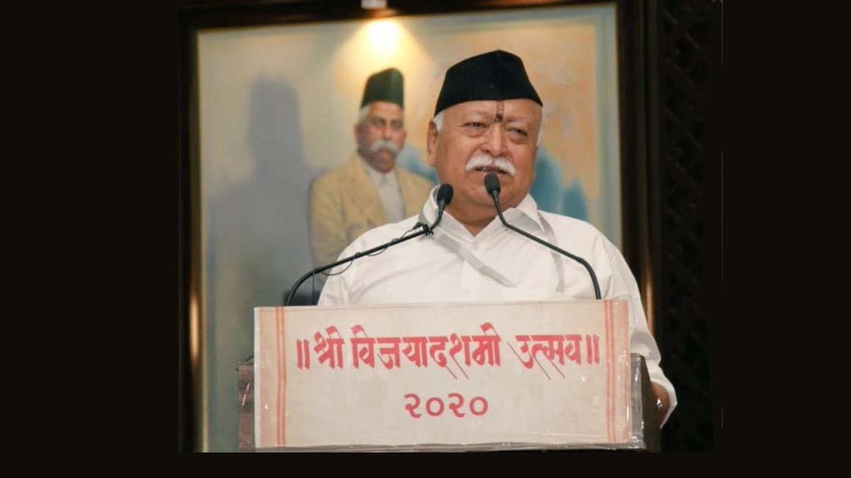 भागवत जी अब जलती चिताओं पर सकारात्मकता’ का पाठ पढ़ाने वाले से मुक्ति चाहता है देश : आरएसएस का यही असलीघिनौना’ चेहरा है