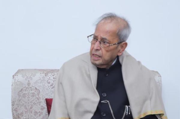 राष्ट्रपिता महात्मा गांधी ने धर्म के आधार पर देश का विभाजन कभी नहीं स्वीकारा : भारत रत्न प्रणब मुखर्जी