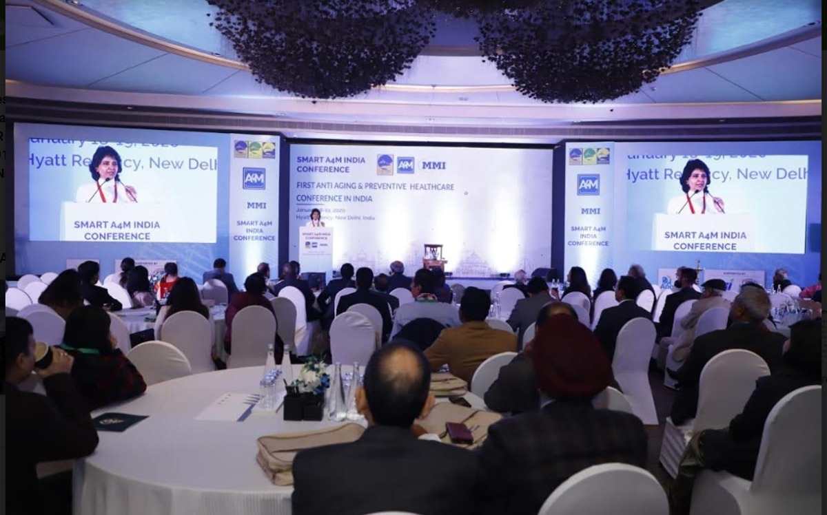 भारत में एंटी एजिंग कॉन्फ्रेंस का सफलतापूर्वक समापन