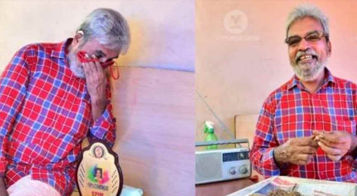 विजयन के शपथग्रहण में बीड़ी मजदूर जनार्दन अतिथि रहेंगे, सीएम ने खुद फोन करके बुलाया