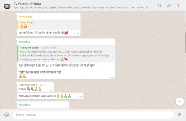 लॉकडाउन में टीवी पैनलिस्ट ने किया समय का रचनात्मक उपयोग