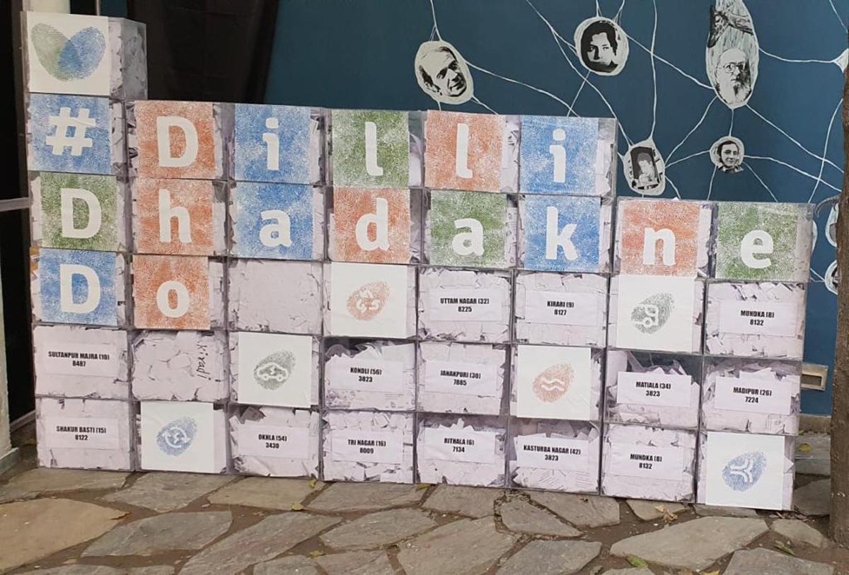 विधानसभा चुनाव में #देल्हीअगेंस्टपॉल्यूशन अभियान के समर्थन में उतरे दस हजार दिल्लीवासी