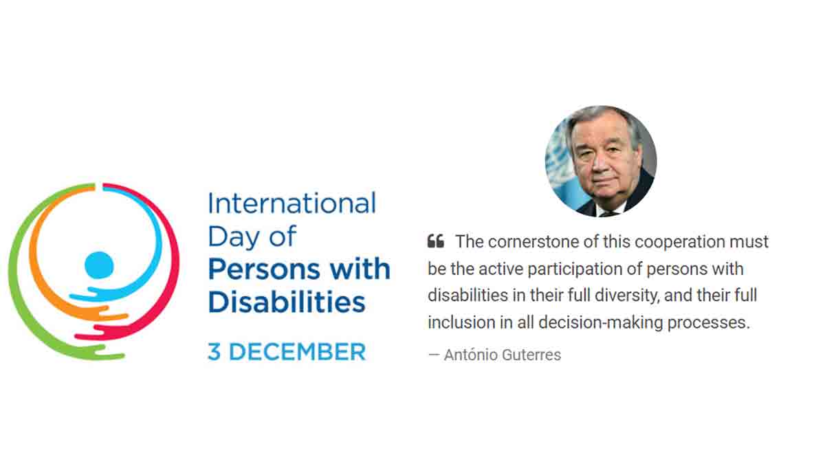 अंतराष्ट्रीय विकलांग दिवस : शारीरिक और मानसिक होने से ज्यादा हमारी सोच में है दिव्यांगता